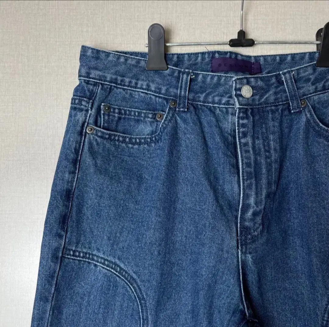 オアスロウ orslow スタンドカラー バンドカラー デニムシャツ