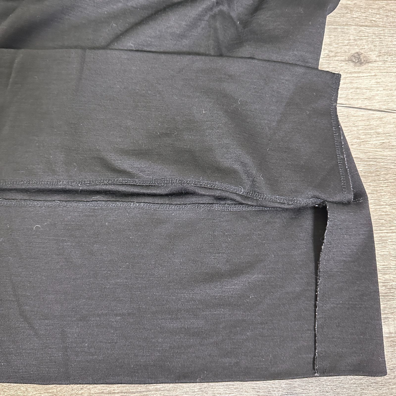 ウールジャージーチュニックワンピース