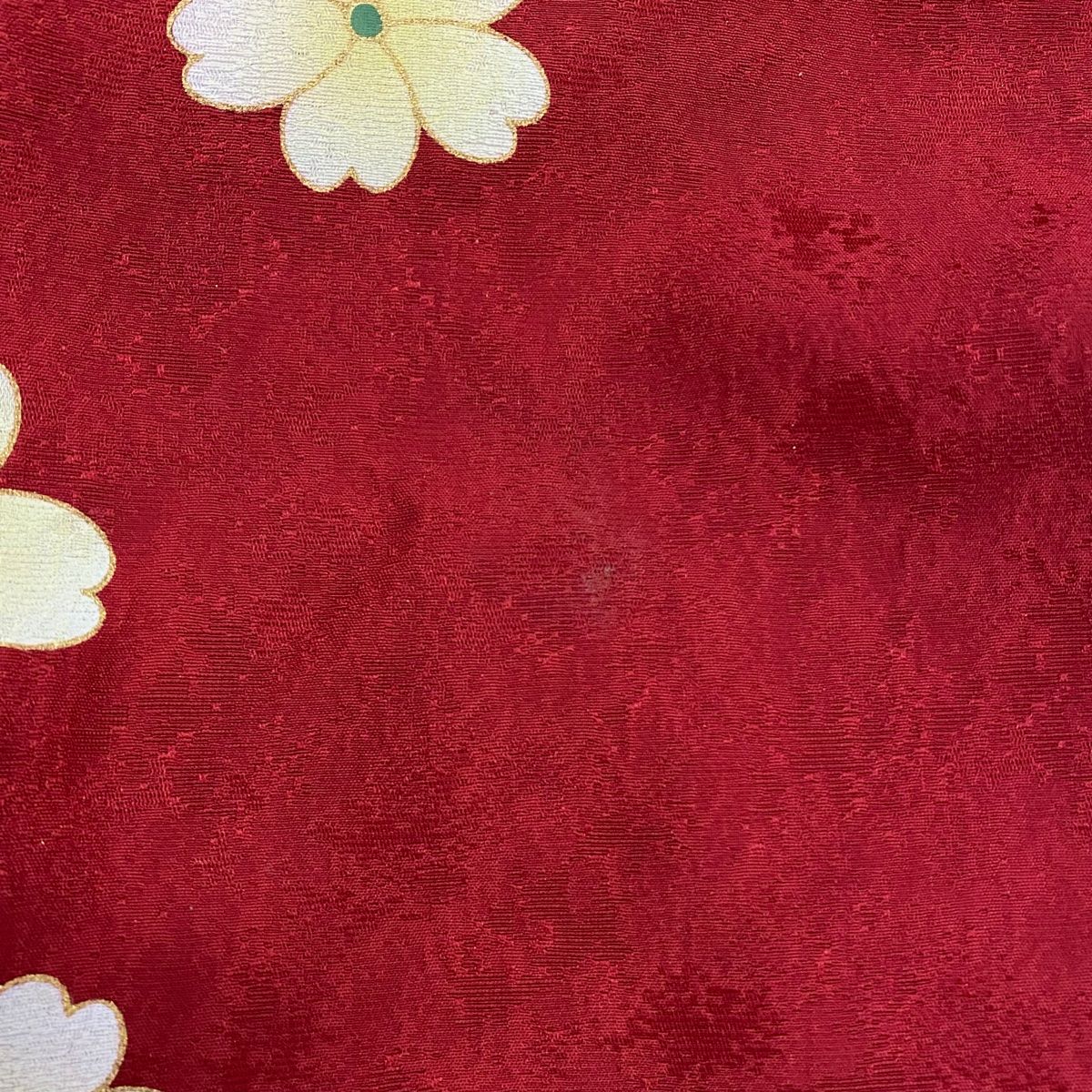  振袖 身丈167 5 cm 裄丈69 L 袷 桜 金彩 染め分け 黒 正絹 振袖 着物