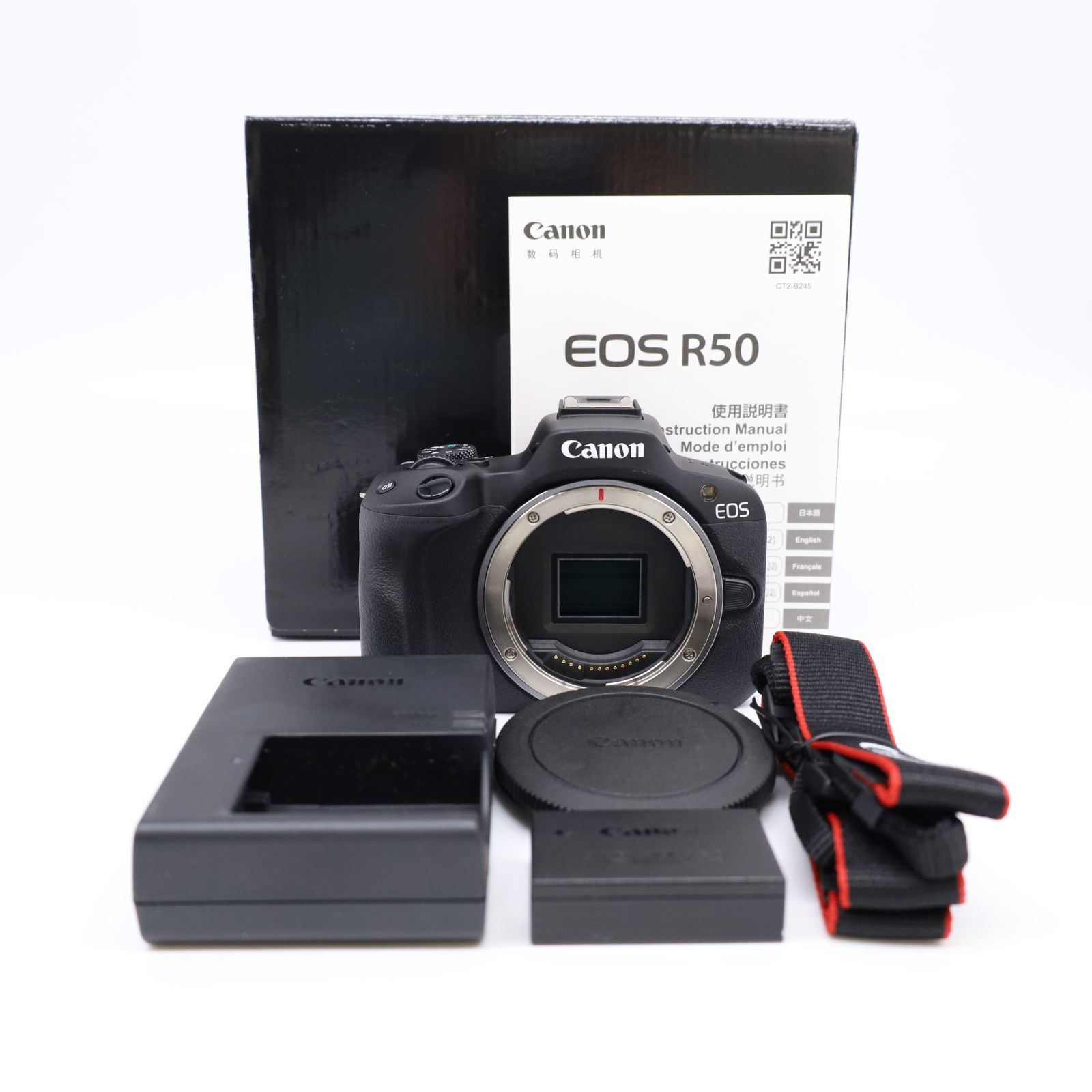 Canon キヤノン EOS R50 ミラーレス一眼カメラ 高画質 軽量ボディで にも最適