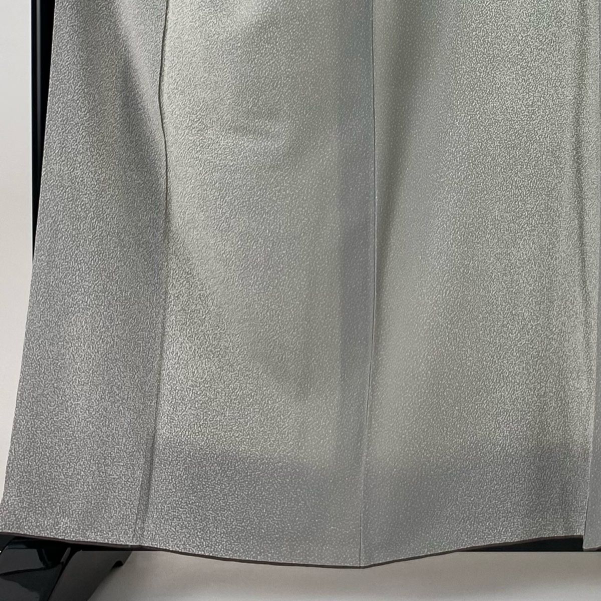 小紋 身丈158 cm 裄丈66 M 袷 幾何学 灰色 正絹 秀品