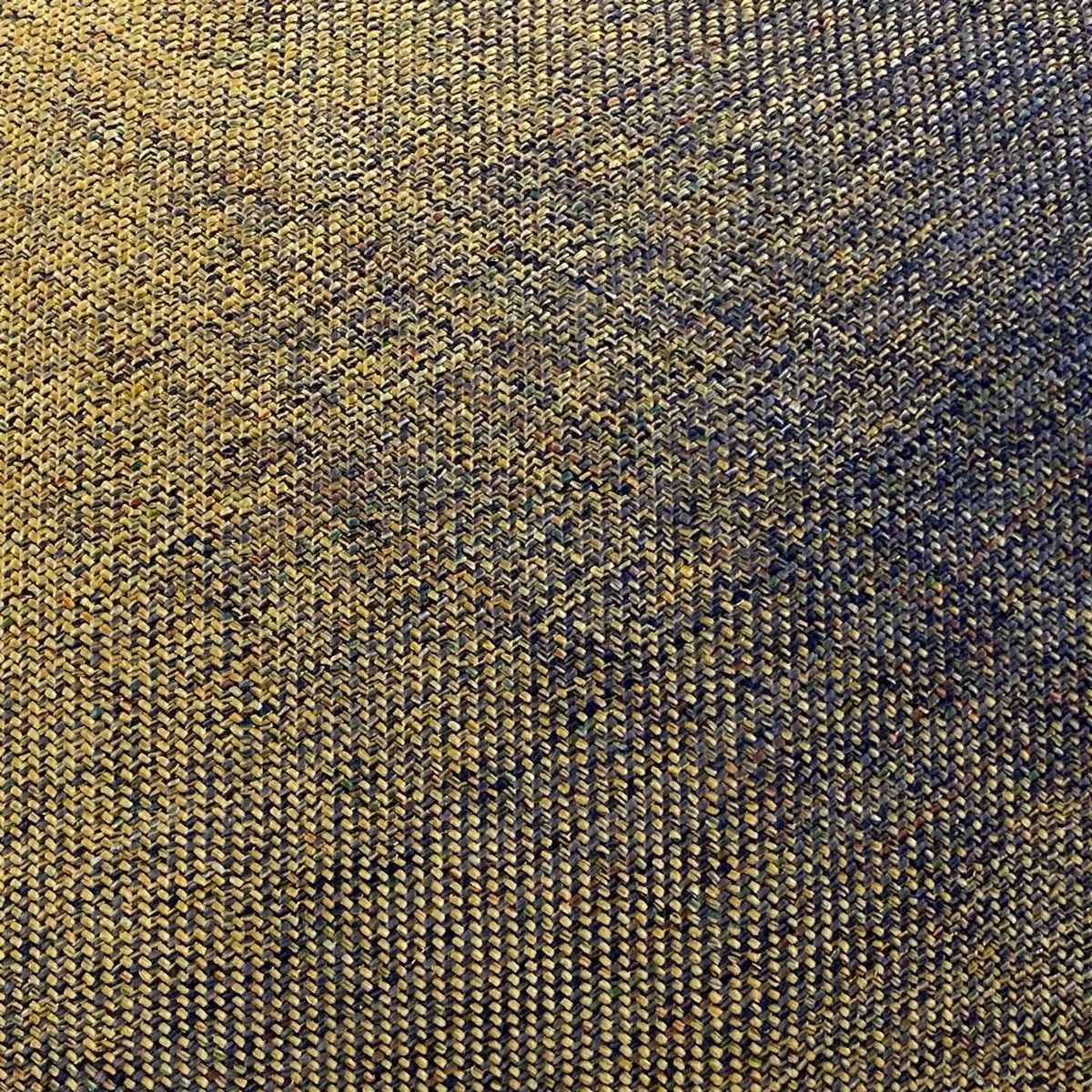 名古屋帯 秀品 八寸名古屋帯 松葉仕立て ぼかし柄 金糸 薄黄土色 正絹