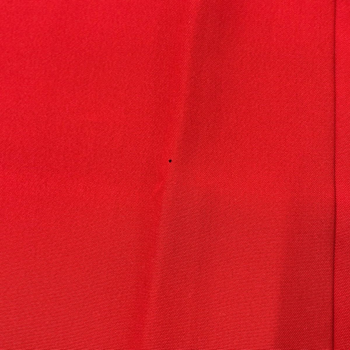  振袖 身丈170 cm 裄丈67 M 袷 地紋 染め分け 赤 正絹 秀品 振袖 着物