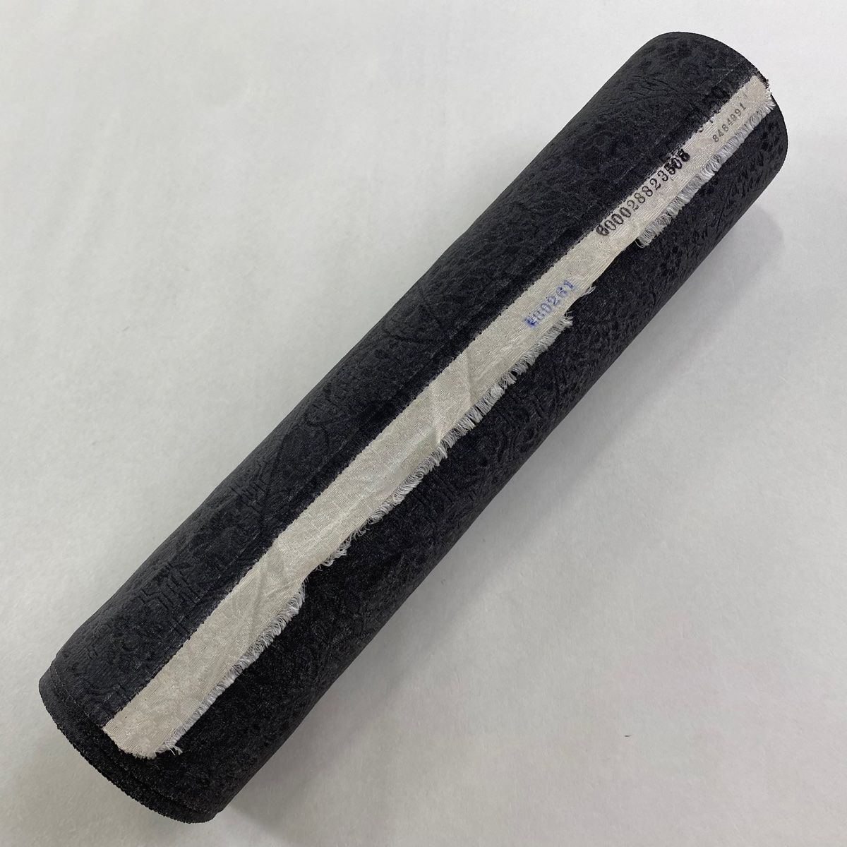  反物 小紋 草花 紋意匠 灰色 正絹 小紋 着物反物