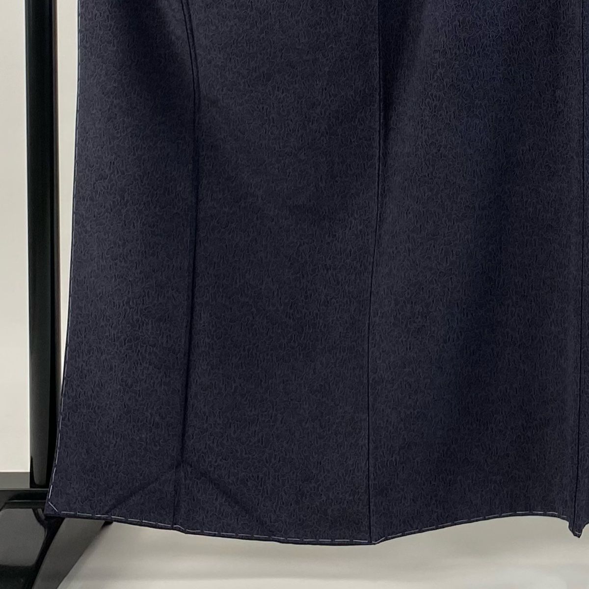 江戸小紋 身丈164 cm 裄丈68 L 袷 人間国宝 六谷梅軒 袋帯セット 落款 証紙 千成瓢箪 青紫 正絹 一つ紋