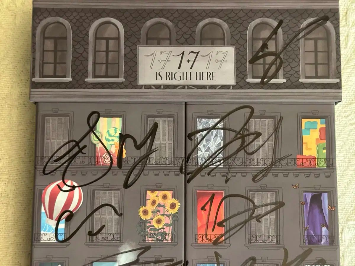 SEVENTEEN セブンティーン セブチ サイン入り アルバム