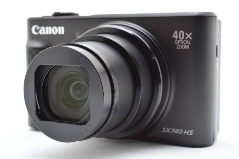 Canon PowerShot SX740 HS Black 20.3MP Compact Digital Camera A