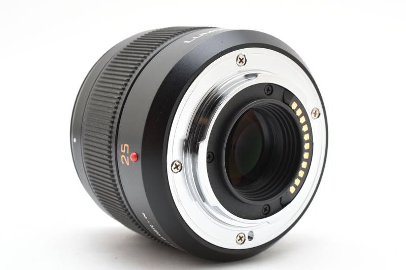 【史上最も激安！】 Panasonic LEICA DG SUMMILUX 25mm F1.4 ASPH. H-X025 マイクロフォーサーズマウント 上品 A 生産完了品