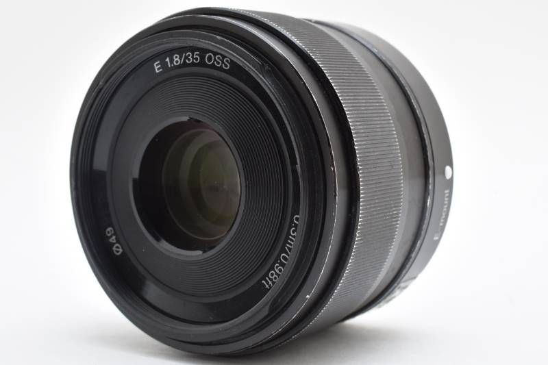 SONY E 35mm F1.8 OSS SEL35F18 手ブレ補正 A