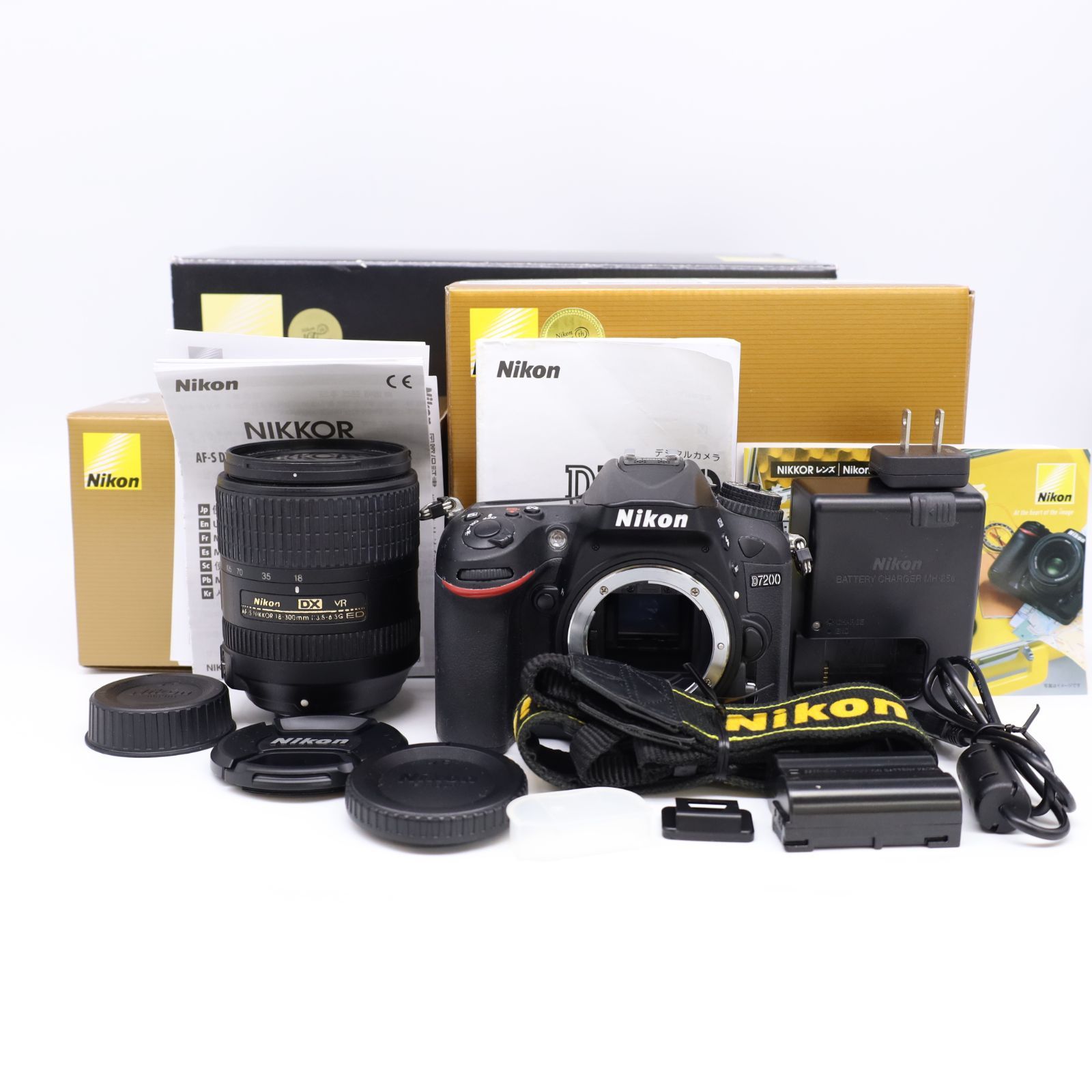 Nikon ニコン D7200 18-300VR レンズキット 高倍率ズーム対応 多彩な撮影がこれ一台で