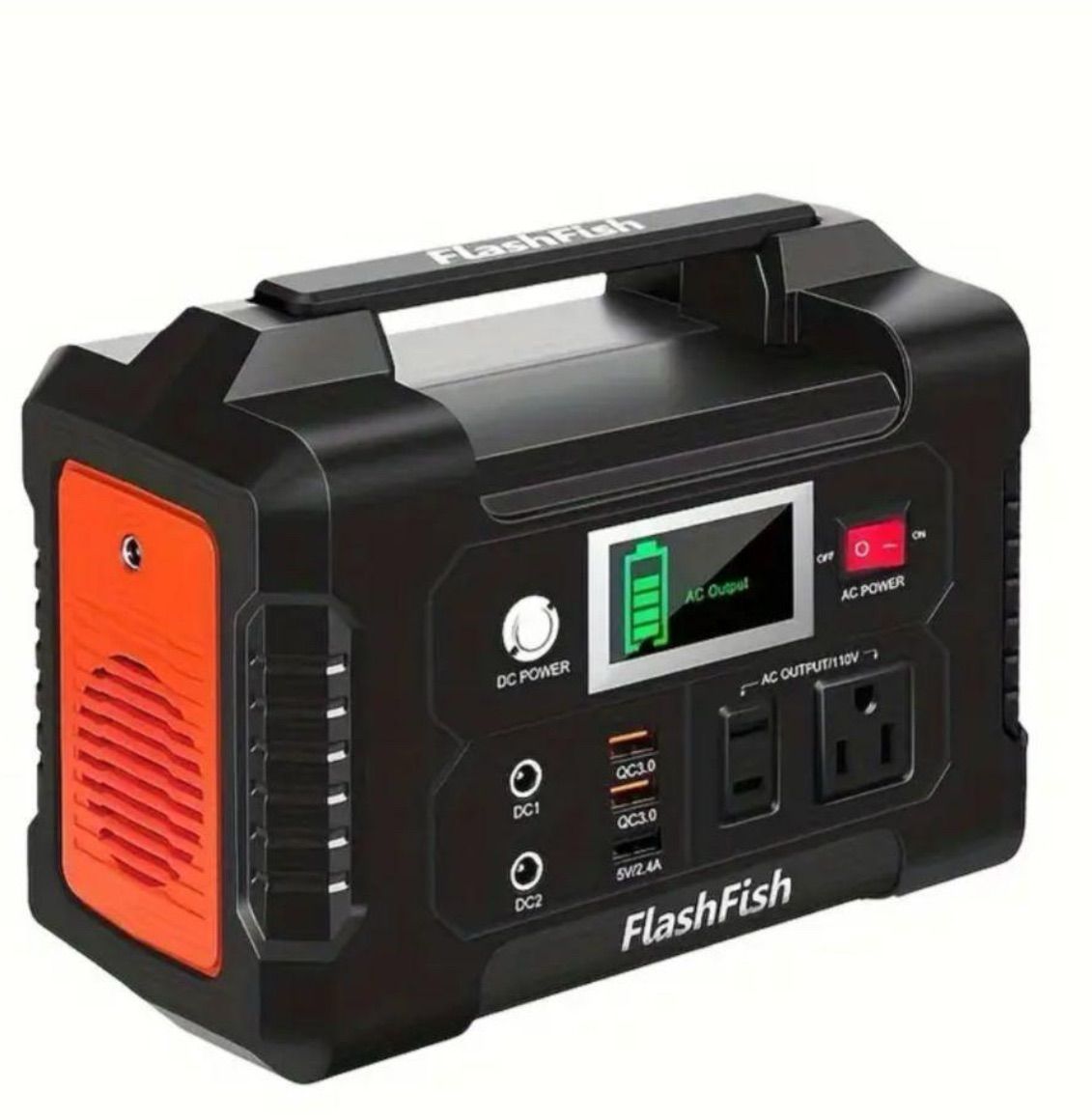 FlashFish ポータブル電源 200W 防災・停電対策】FlashFish ポータブ電源 40800mAh 200W - メルカリ