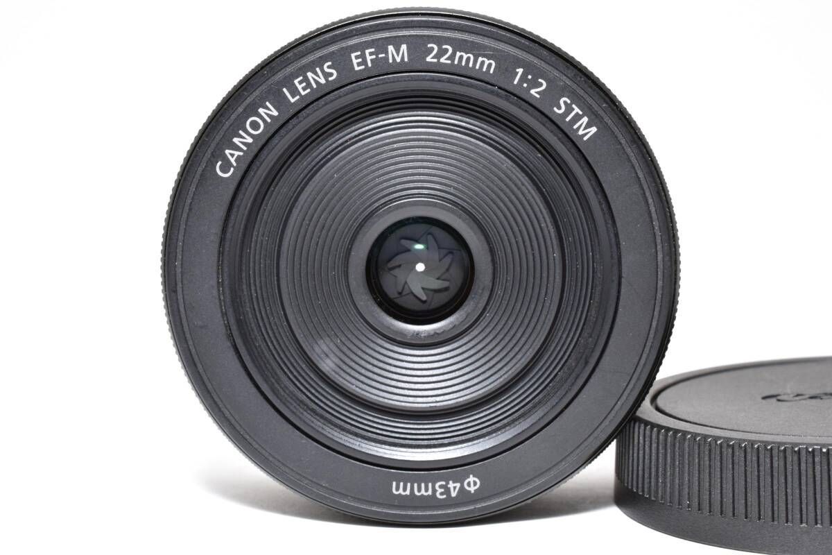 上品 CANON キヤノン EF-M 22mm F2 STM 3633W1145 841