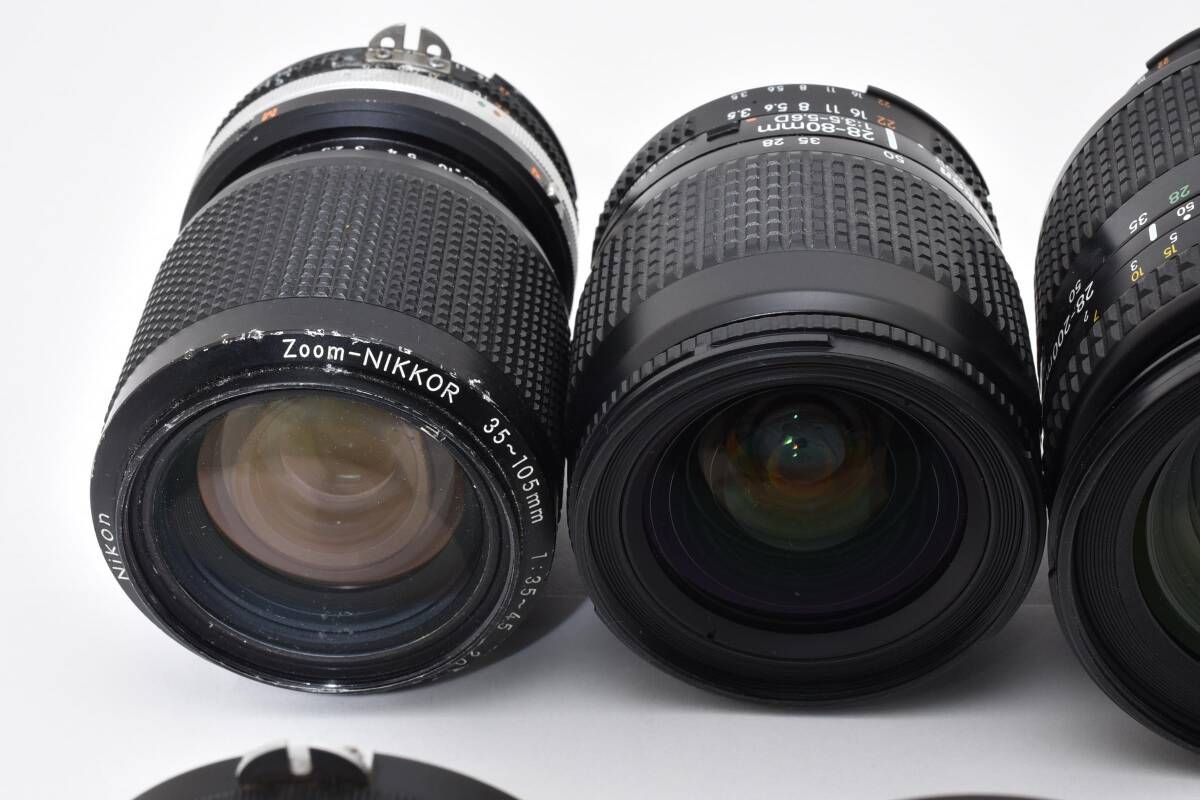 6個 ニコン NIKON Fマウント 単焦点 ズームレンズ L28 6345