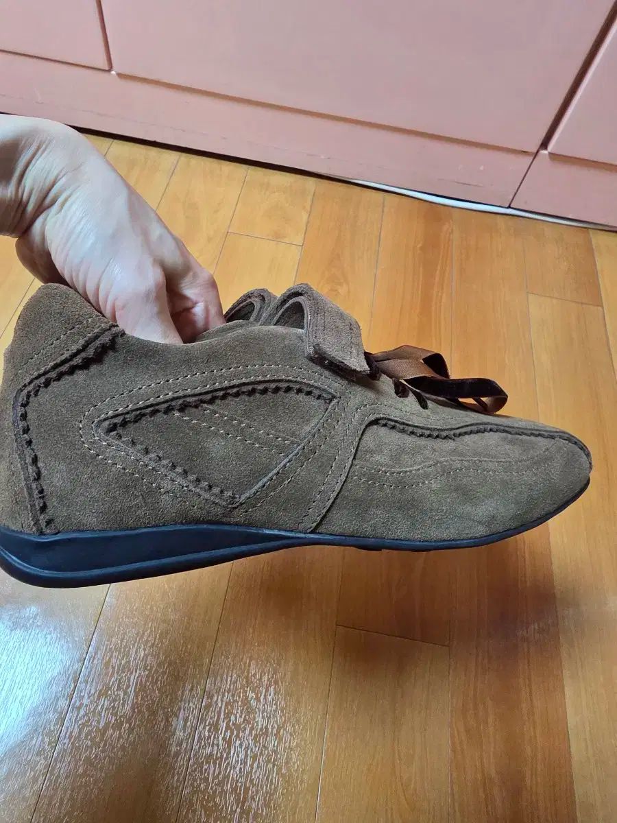  KHIHO 핑キング メリージェーン スニーカー ブラウン 250 スニーカー 靴