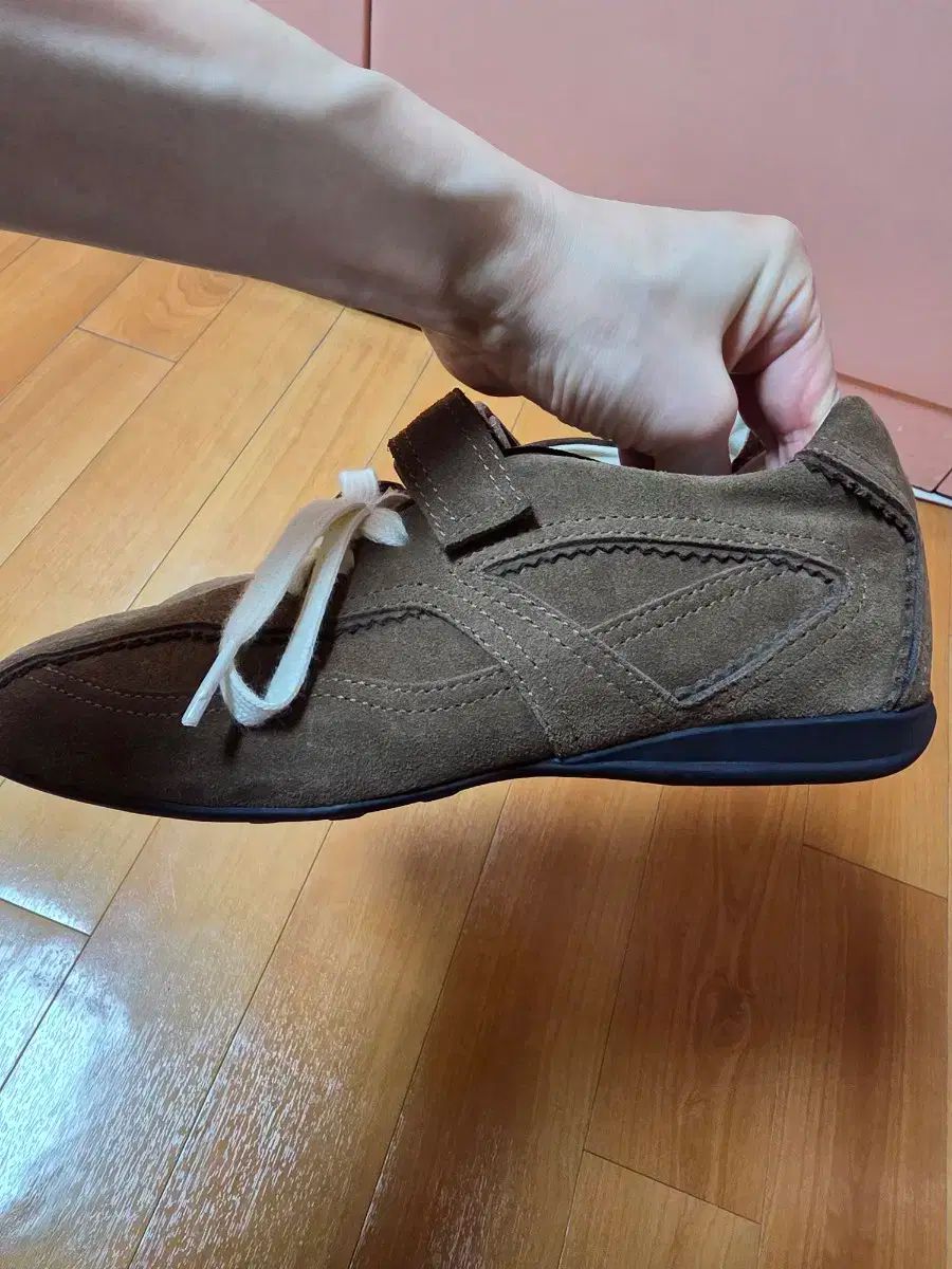 KHIHO 핑キング メリージェーン スニーカー ブラウン 250