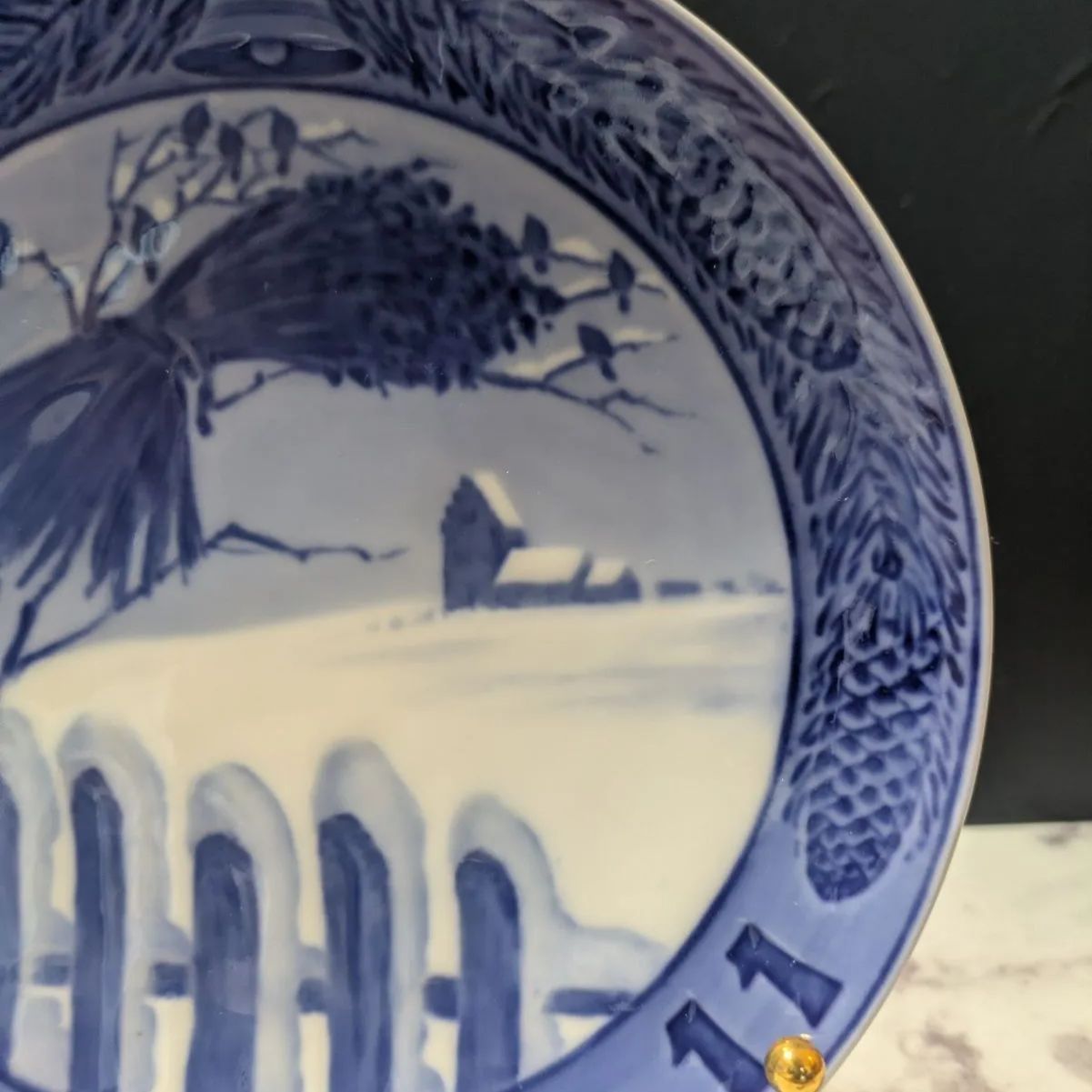 品 ロイヤルコペンハーゲンイヤープレート 1911年 デンマークの風景 北欧 WWW_OPDRERGINERDOGAN_COM