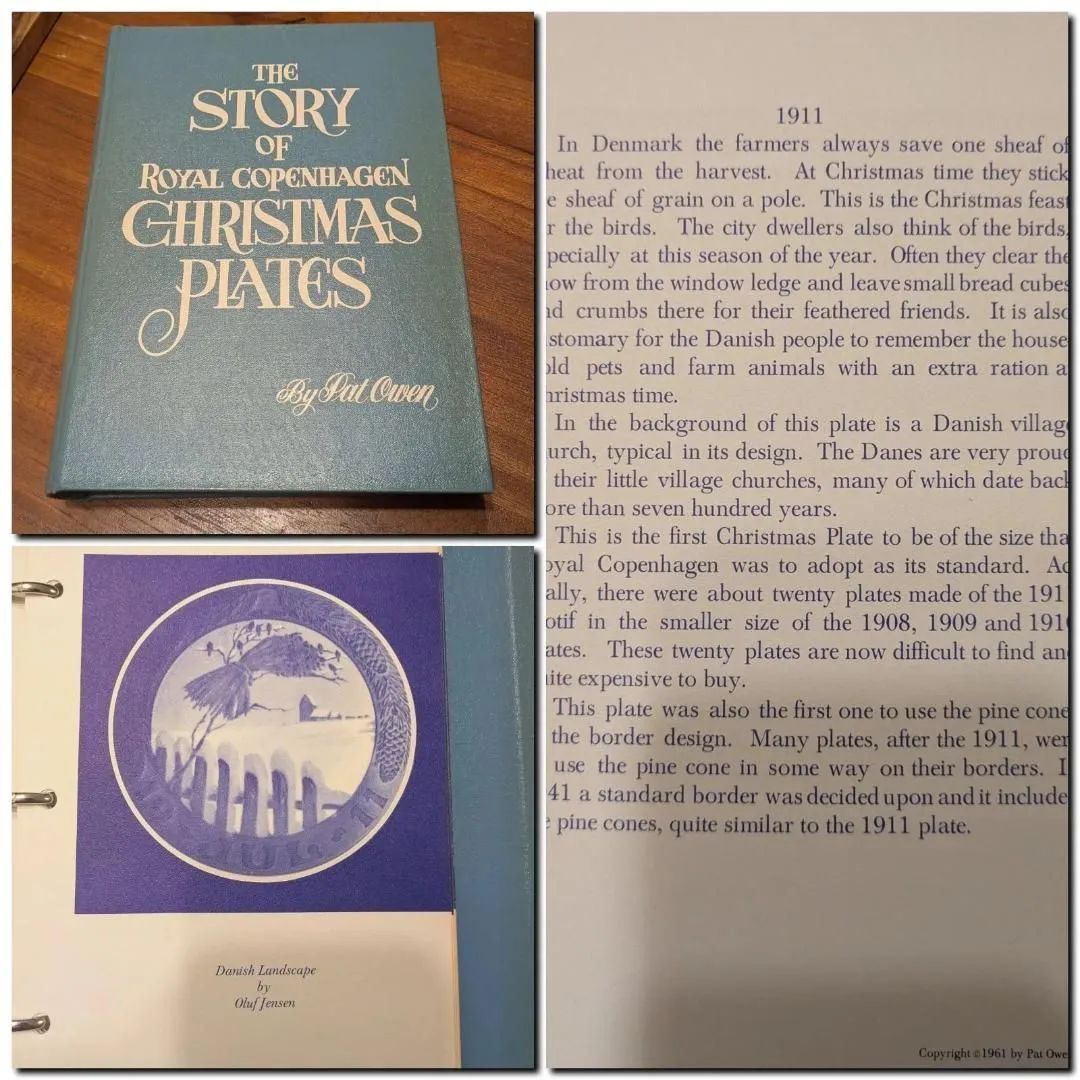 品 ロイヤルコペンハーゲンイヤープレート