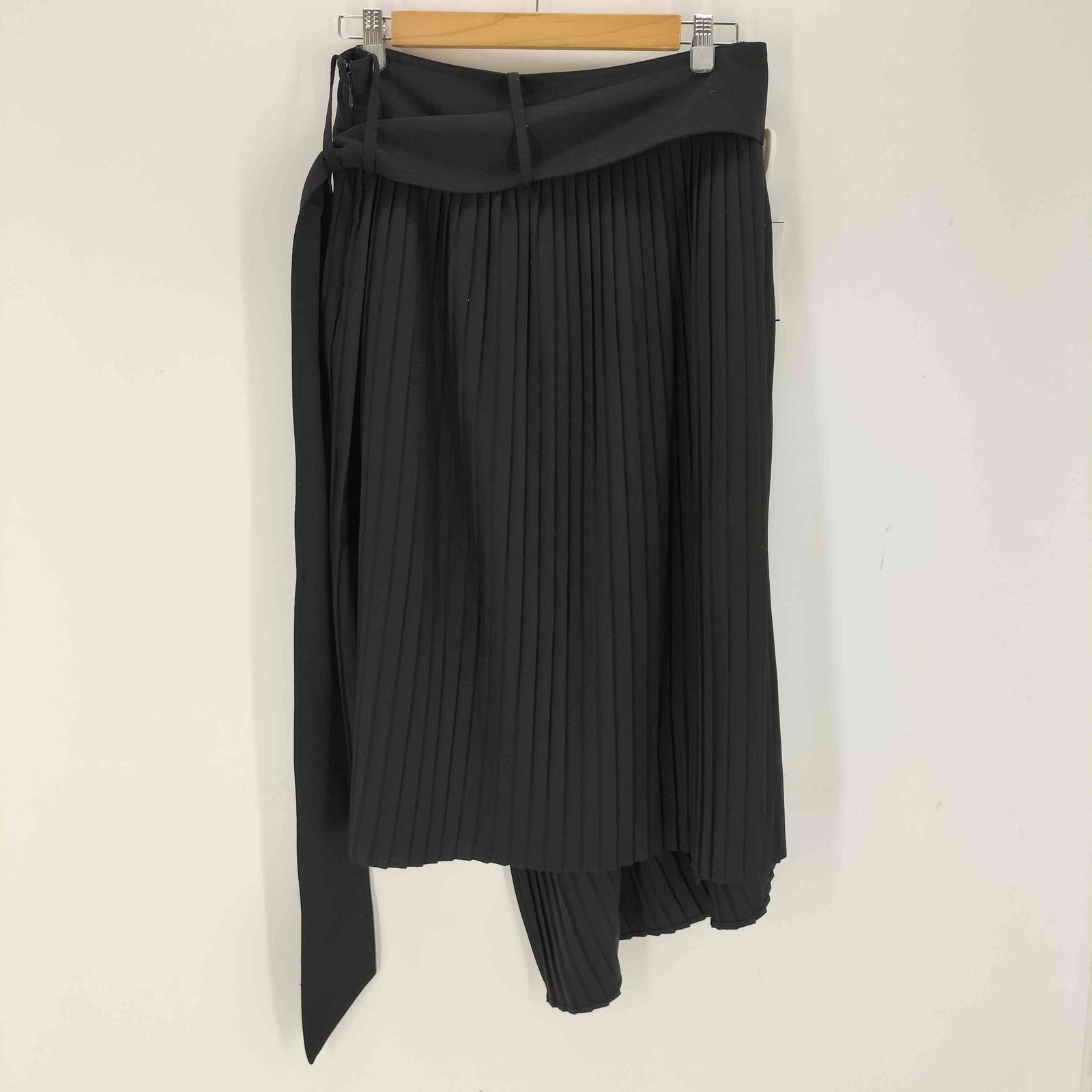 ロック rokh ウールブレンドベルトディテールスカート レディース JPN 42