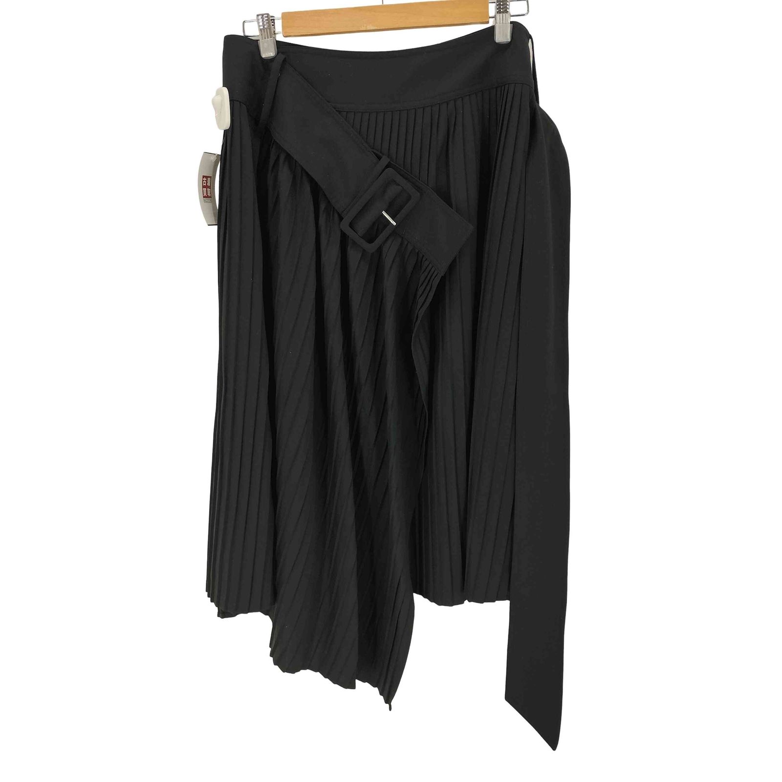 ロック rokh ウールブレンドベルトディテールスカート レディース JPN 42