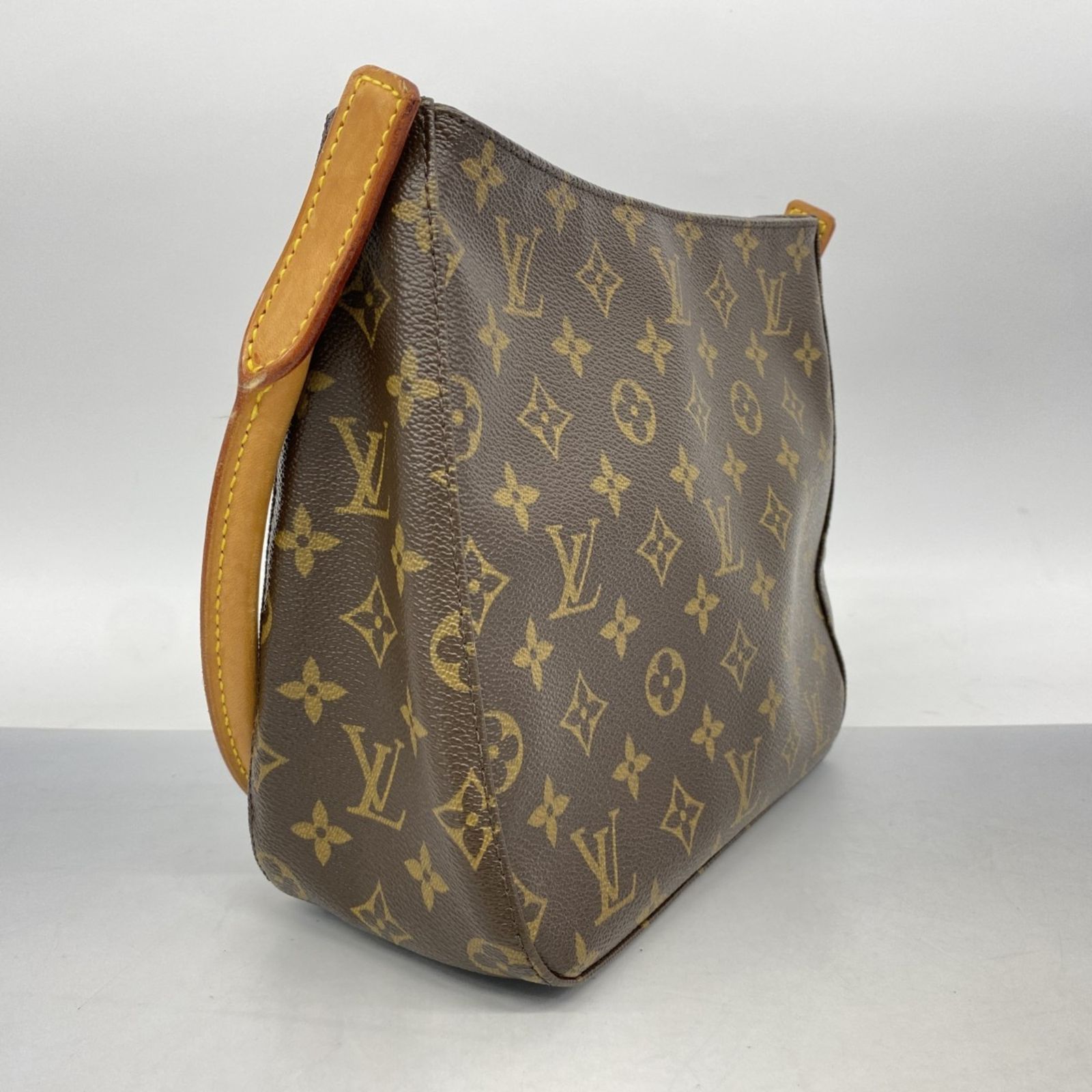 ルイ ヴィトン Louis Vuitton ルイ ヴィトン ショルダーバッグ モノグラム ルーピングMM M51146 ブラウンレディース