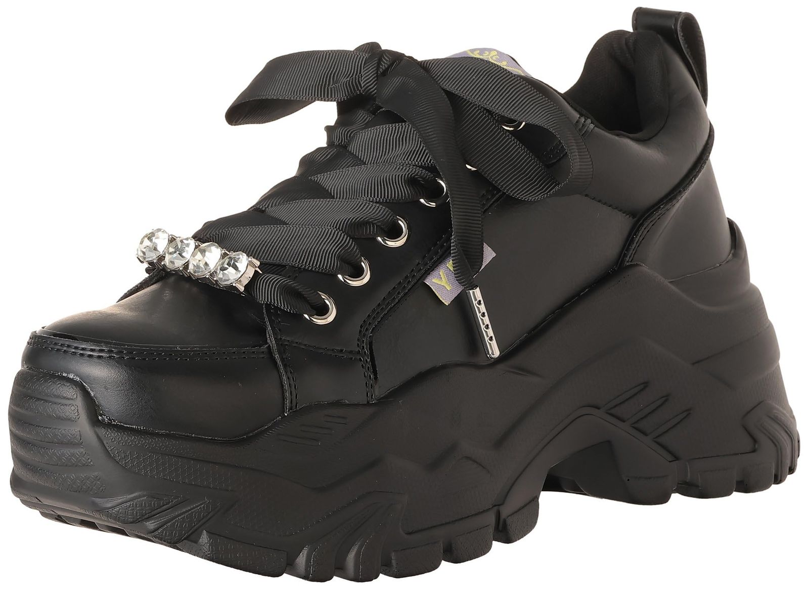 ヨースケ プラットフォーム 4450029 レディース ブラック 23.0 cm 23.5 cm