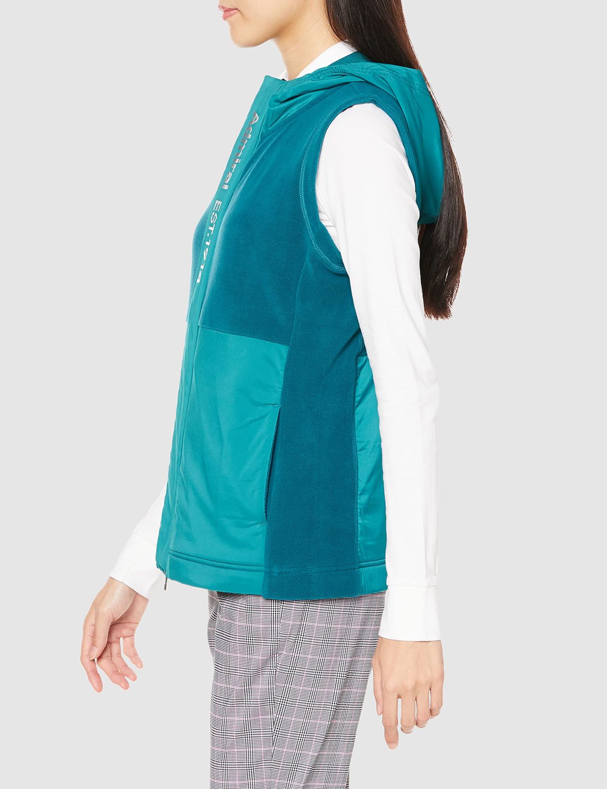  アドミラル ゴルフ ベスト ミニリップ フリースベスト ADLA 284 レディース ブルーグリーン L その他 フェイスケア