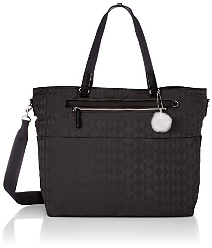 カナナ プロジェクト ボストンバッグ 日帰り 1泊 ショルダーベルト着脱可 トートバッグ B 4収納可 カナナモノグラム2 nd 67345 レディース ブラック