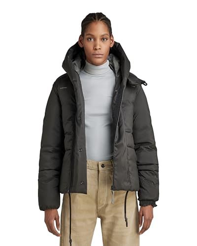 ジースターロゥ ジャケット アウター 中綿 パデッド 撥水 レディース レギュラーフィット ブラック G - Whistler short pdd Jkt wmn D22170-D199-6484-M