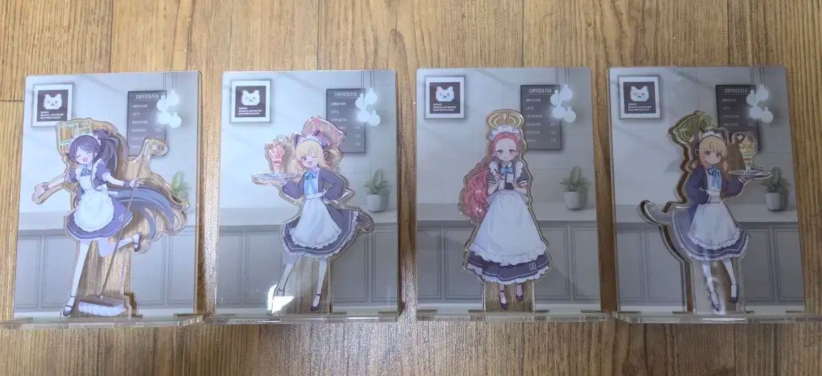 Blue Archive ブルーアーカイブ ブルアカ メイド ゲーム開発部 アクリルスタンディング