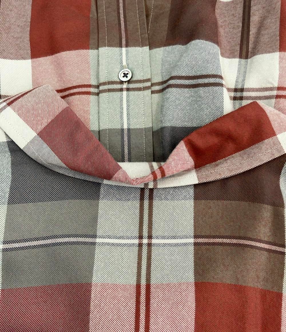 グラフペーパー 長袖 チェックシャツ メンズ SIZE ショップ F (M