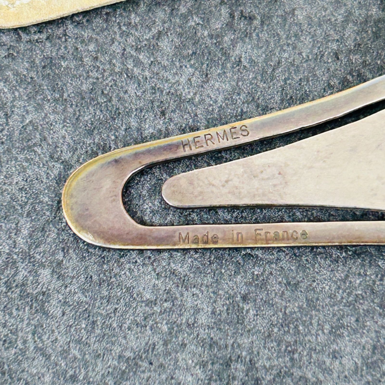 エルメス HERMES - シルバー×クリア ブックマーカー ルーペ付きブックマーク 馬 小物