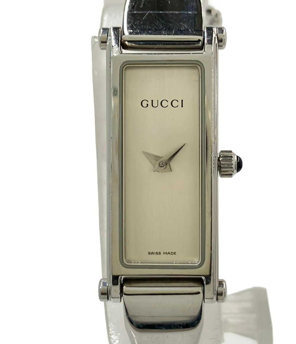 グッチ 腕時計 1500 L クオーツ シルバー レディース GUCCI