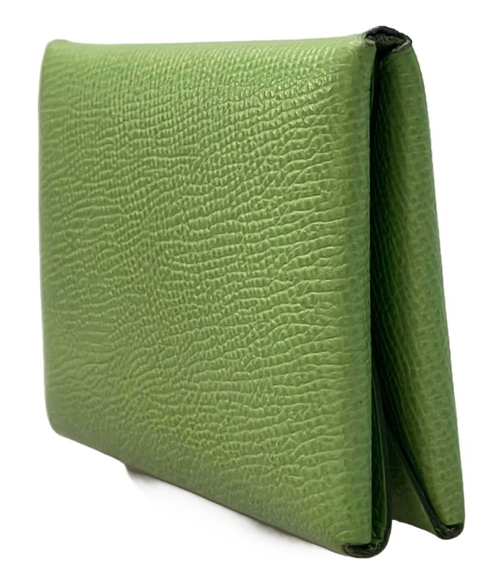 エルメス カードケース コインケース U刻印 シルバー金具 ガルヴィ デュオ レディース メンズ HERMES