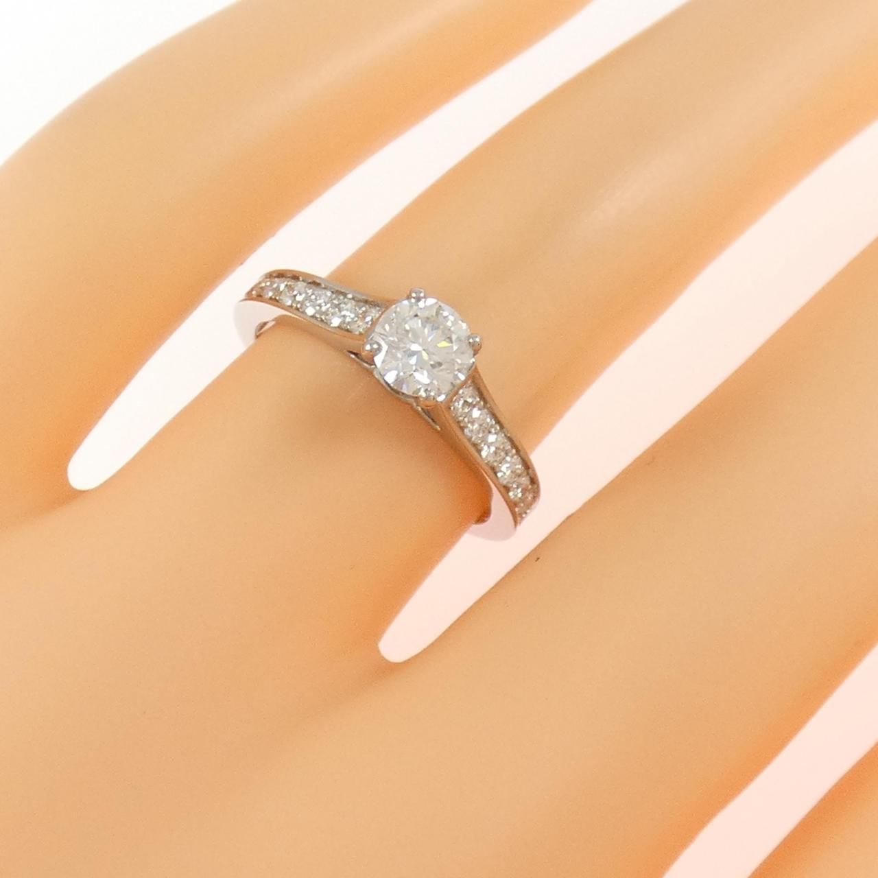 (美品)カルティエ 1895 ソリテールリング カルティエ/リング/ソリテール 1895/Pt950×ダイヤモンド/型番