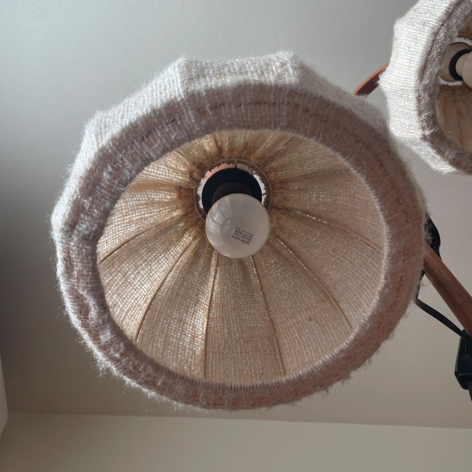 貴重な2灯】ドイツ製 DOMUS ドムス チーク材 フロアランプ スタンド