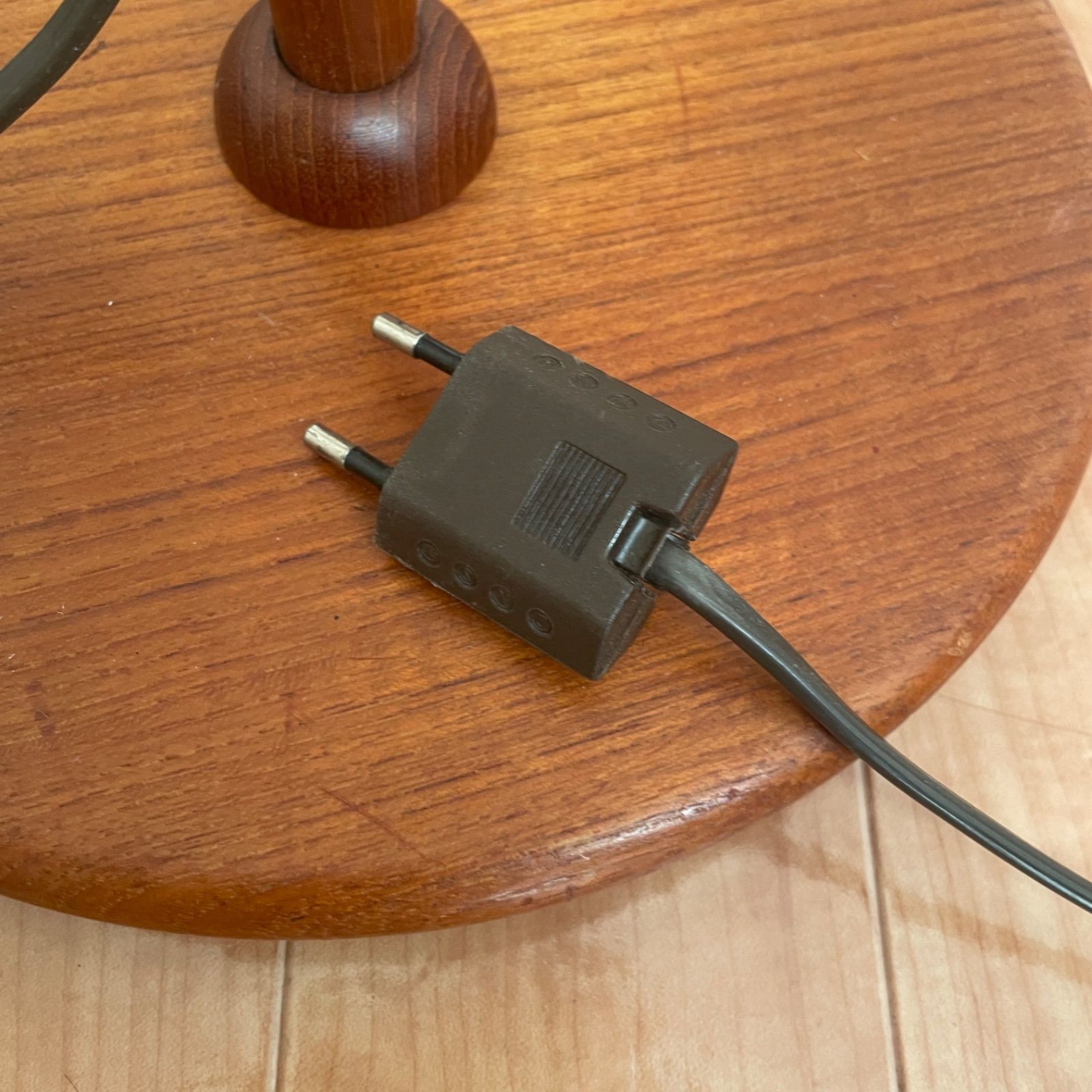 貴重な2灯】ドイツ製 DOMUS ドムス チーク材 フロアランプ スタンド