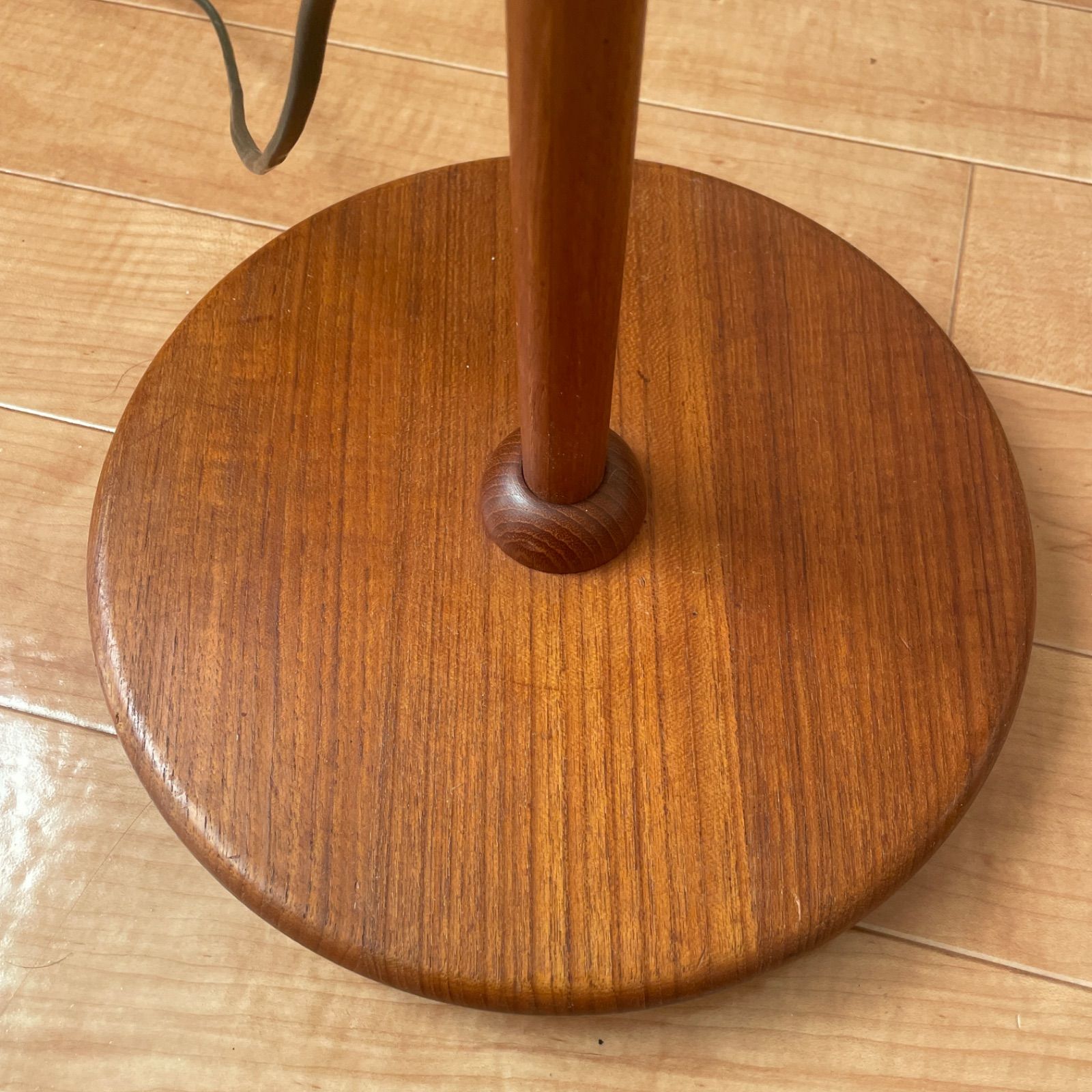 DOMUS ドムス チーク材 フロアランプ スタンド ライト 照明 ドイツ