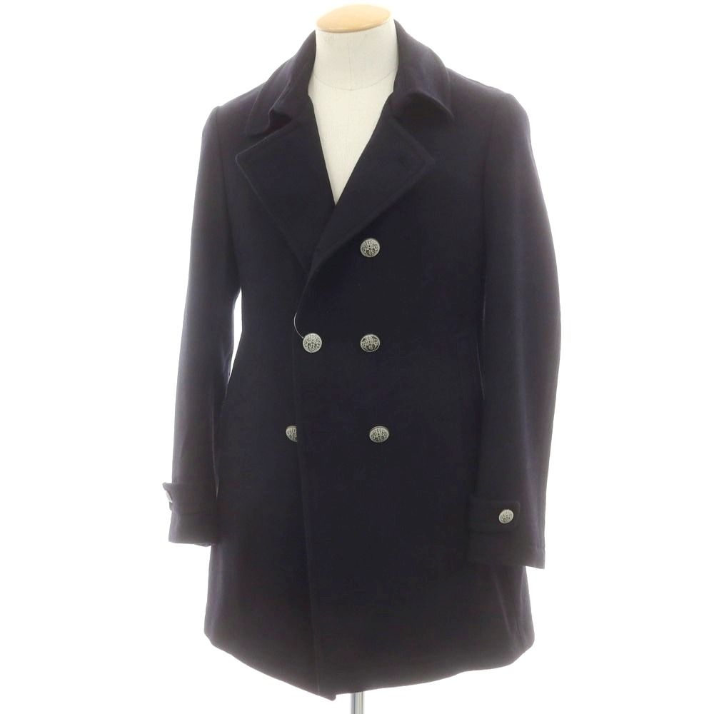 タリアトーレ TAGLIATORE 工場 ツイルウール ダブルブレストコート