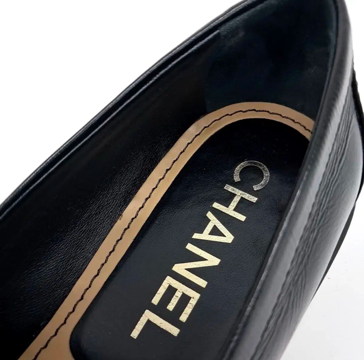  シャネル 24 fw ローファー G 45988 ブラック 37 スニーカー 靴