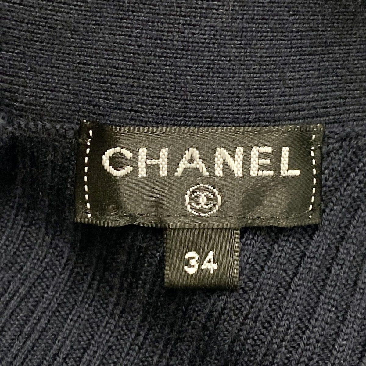 シャネル　ニット　34サイズ CHANEL(シャネル) ワンピース サイズ34 S レディース美品 P62180