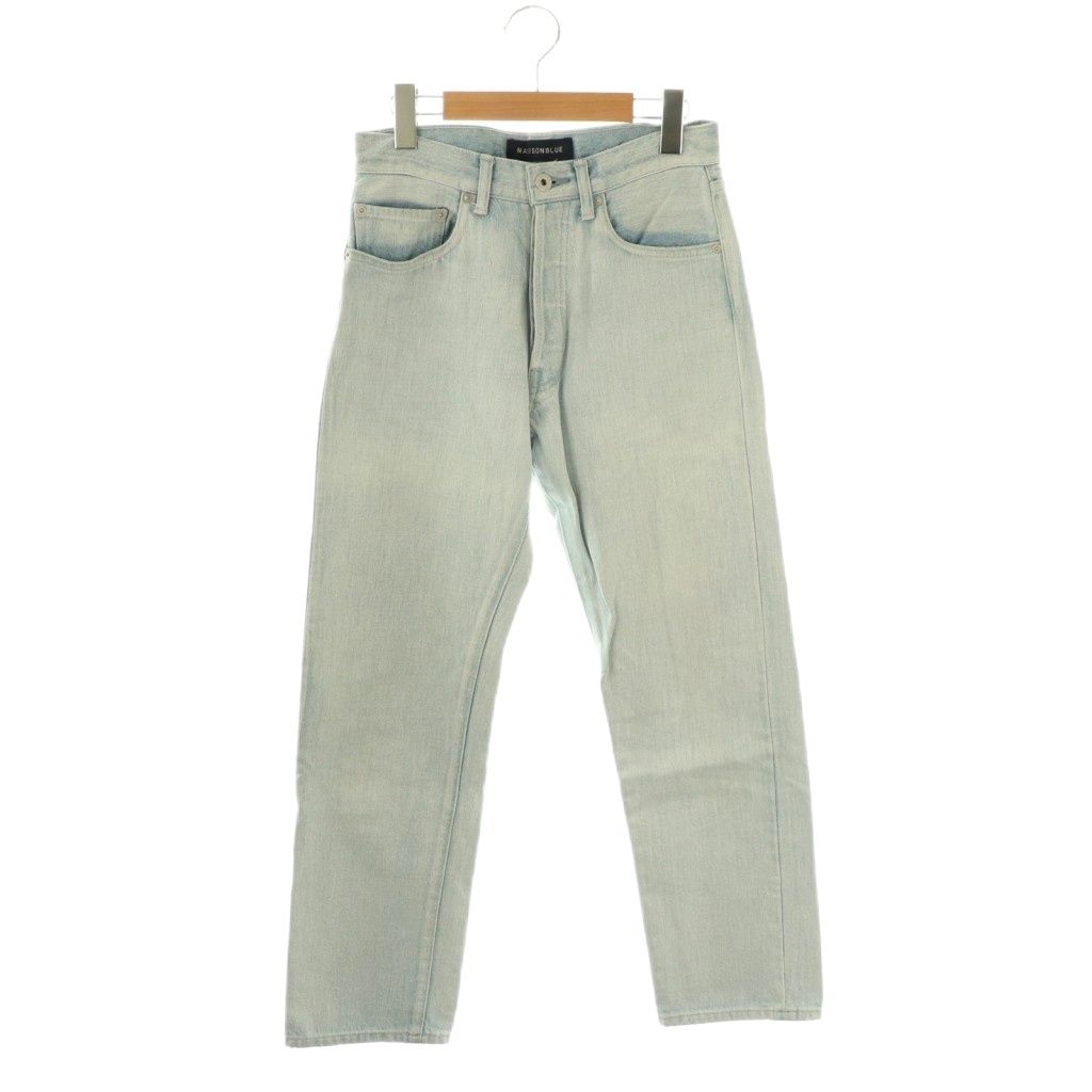 マディソンブルー ボタンフライ デニムパンツ ジーンズ 01 S ライトブルー ES OS