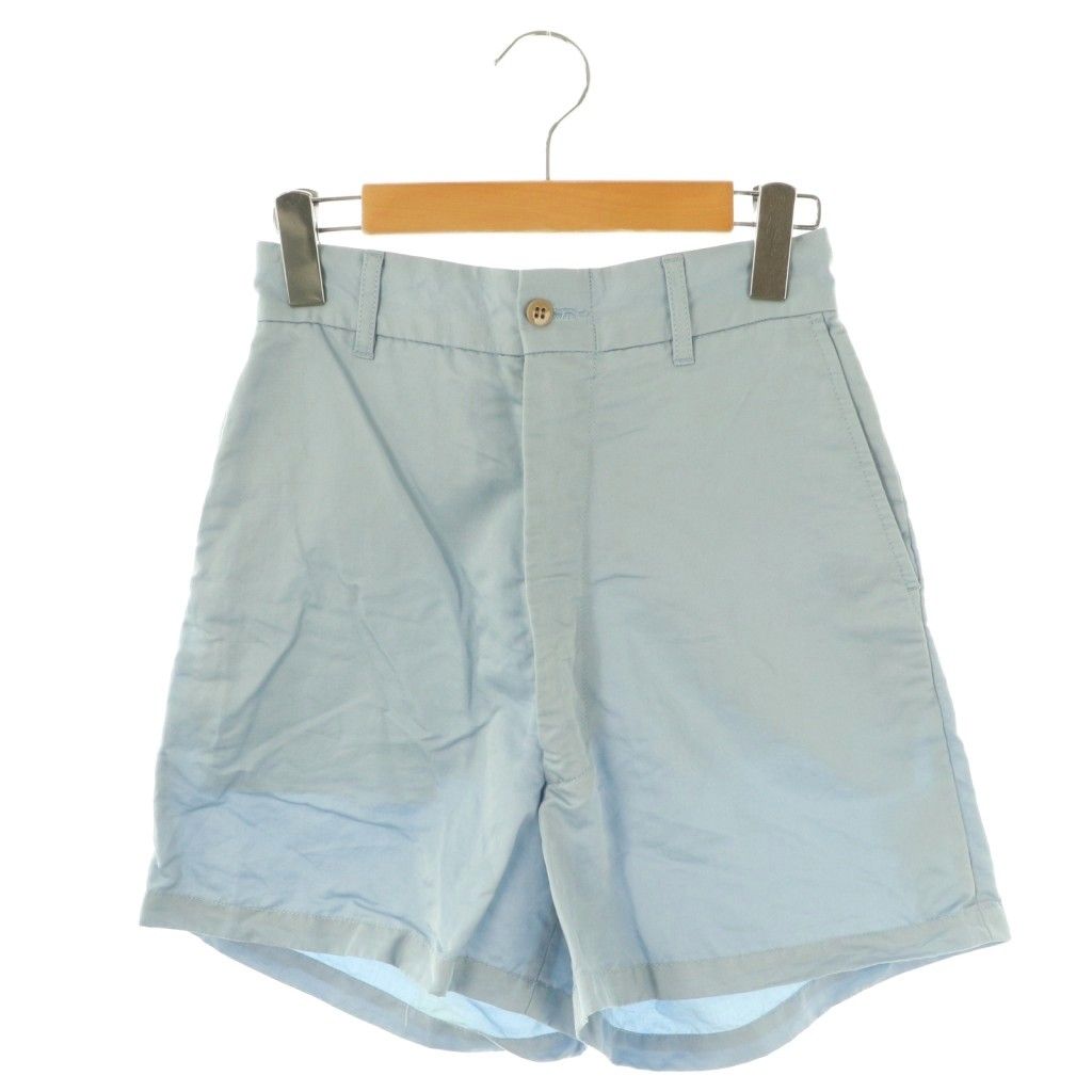 マディソンブルー MADISONBLUE C LI FLARE SHORT ショートパンツ リネン混 00 XS ライトブルー ES OS