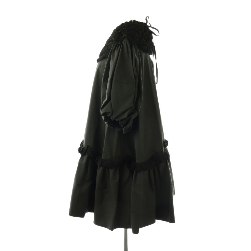 学びの多い RosyMonster ロージーモンスター gorgeous mini frill tunic チュニック F ブラック DO OS