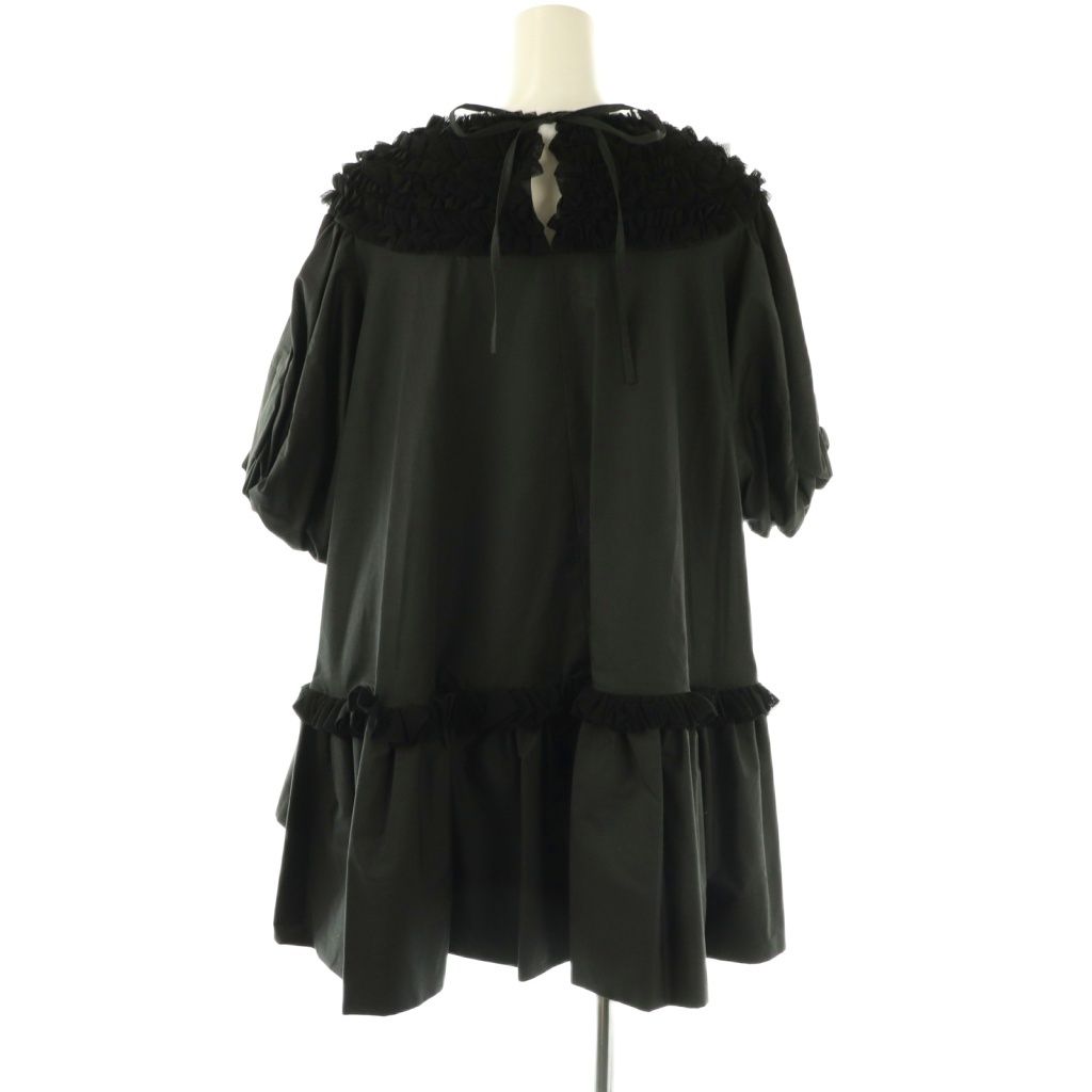 RosyMonster ロージーモンスター gorgeous mini frill tunic チュニック F ブラック DO OS