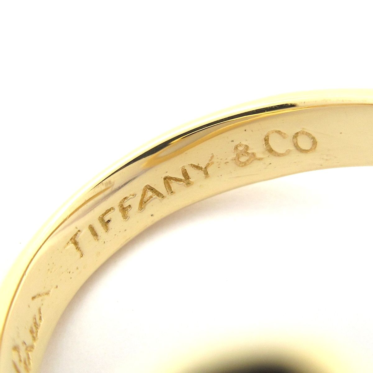 TIFFANY&Co.(ティファニー) リング美品 オープンハート K18YG - メルカリ