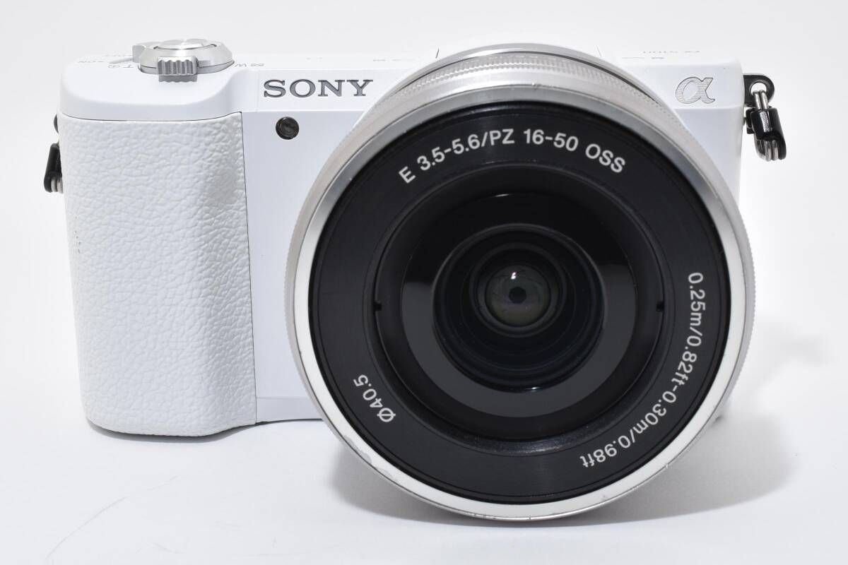 ソニー SONY α5100 ILCE-5100L ホワイト 16-50mm パワーズームレンズキット ミラーレス一眼カメラ L29 6976