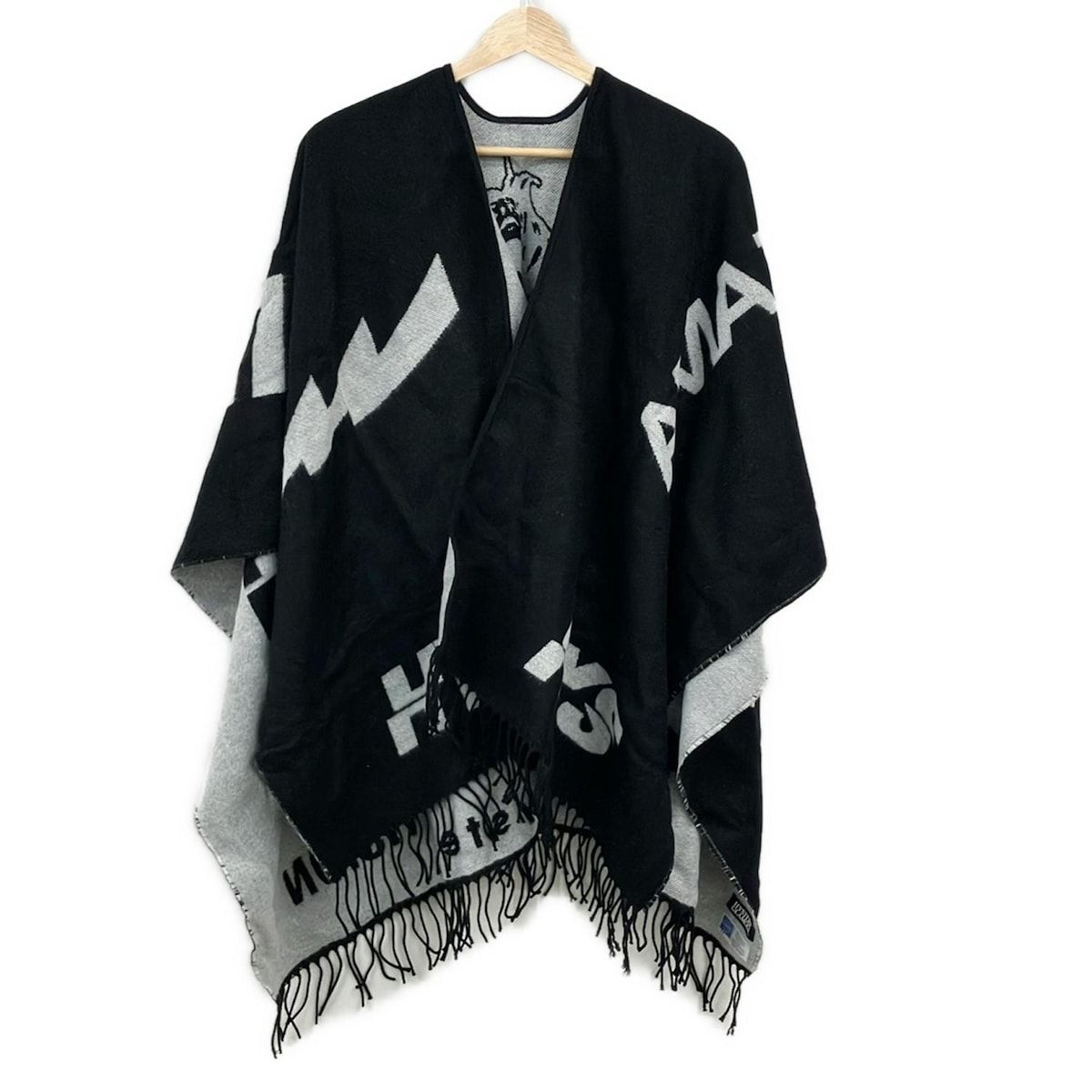 HYSTERIC GLAMOUR(ヒステリックグラマー) ストール(ショール)美品 - 黒