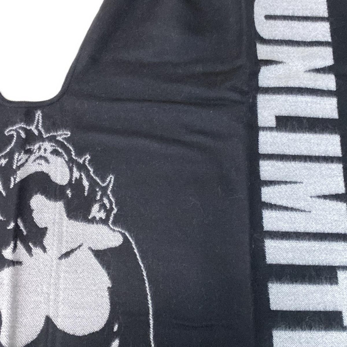 HYSTERIC GLAMOUR(ヒステリックグラマー) ストール(ショール) - 黒×白