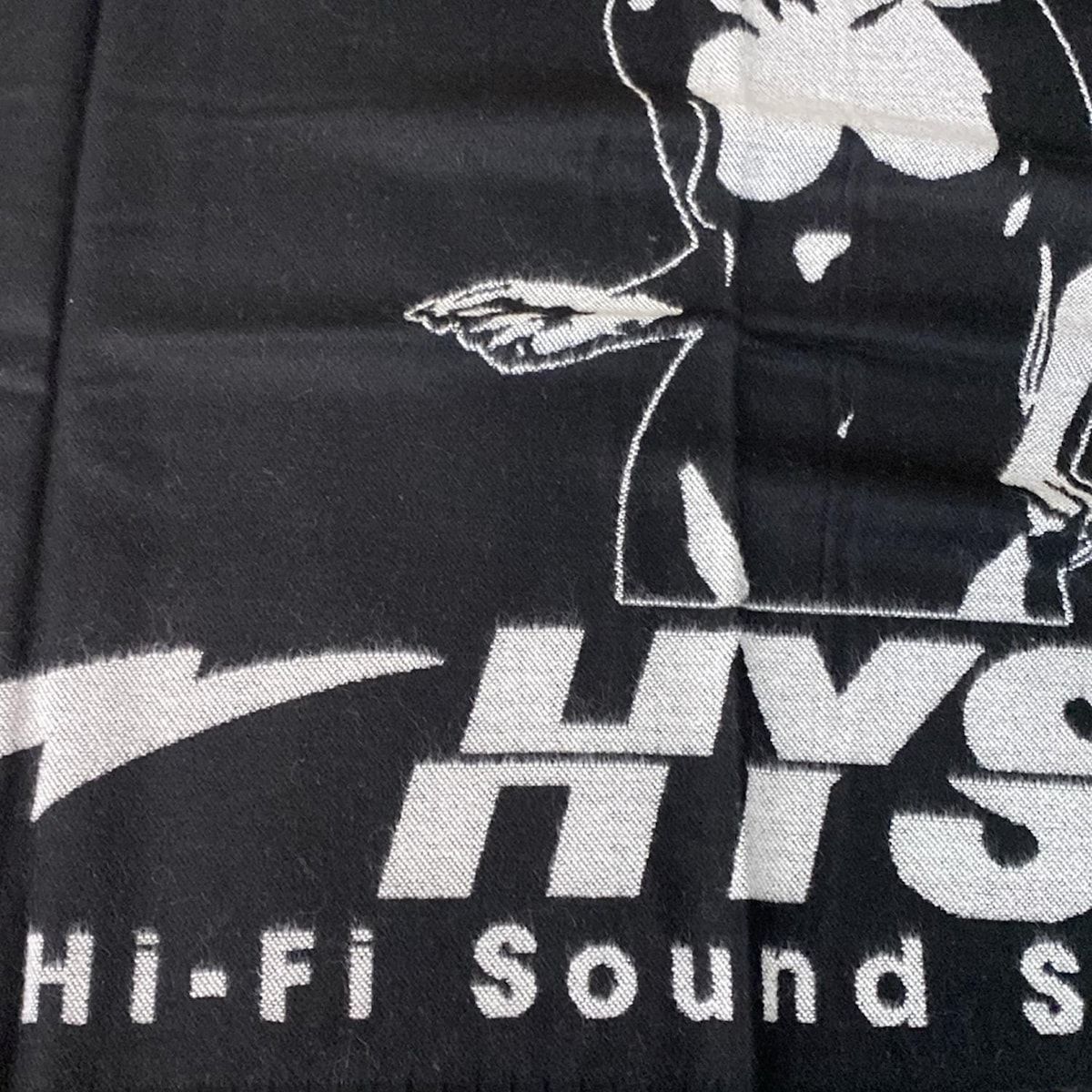 HYSTERIC GLAMOUR(ヒステリックグラマー) ストール(ショール) - 黒×白