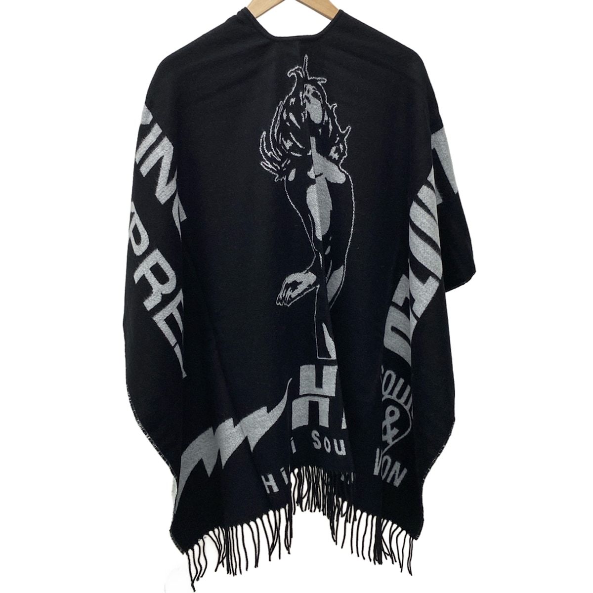 ヒステリックグラマー HI-FI SOUND SYSTEM ポンチョストール ヒステリックグラマー ポンチョ ストール HI-FI SOUND SYSTEM